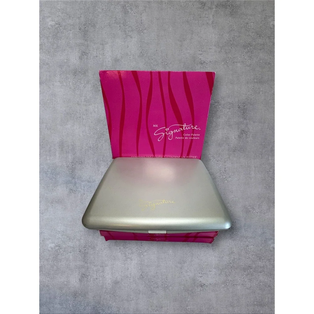 5pc Mary Kay MK Signature Color Palette 9071 Silver NEW Empty Compacts